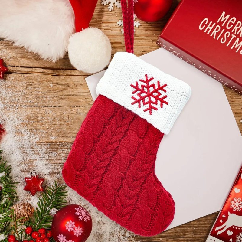 Meias de Natal Letras do Alfabeto